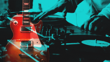 E-Gitarre und Hip-Hop