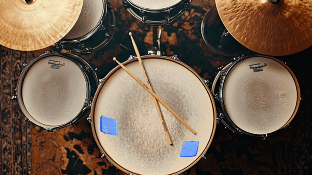 Dead Drums Dämpfer Schlagzeug